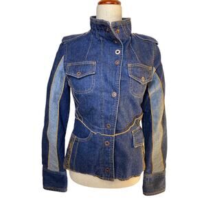 Oilily jean jacket/blazer embroidered